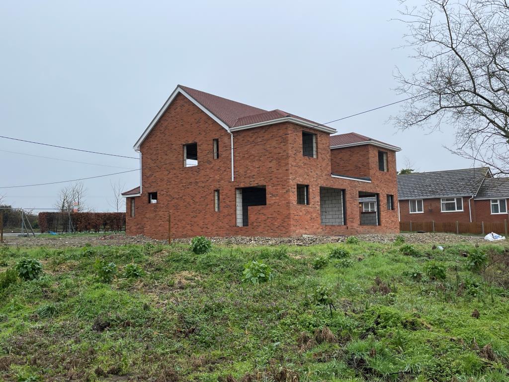 Lot: 95 - A PAIR OF THREE/FOUR-BEDROOM SEMI-DETACHED HOUSE FOR COMPLETION -